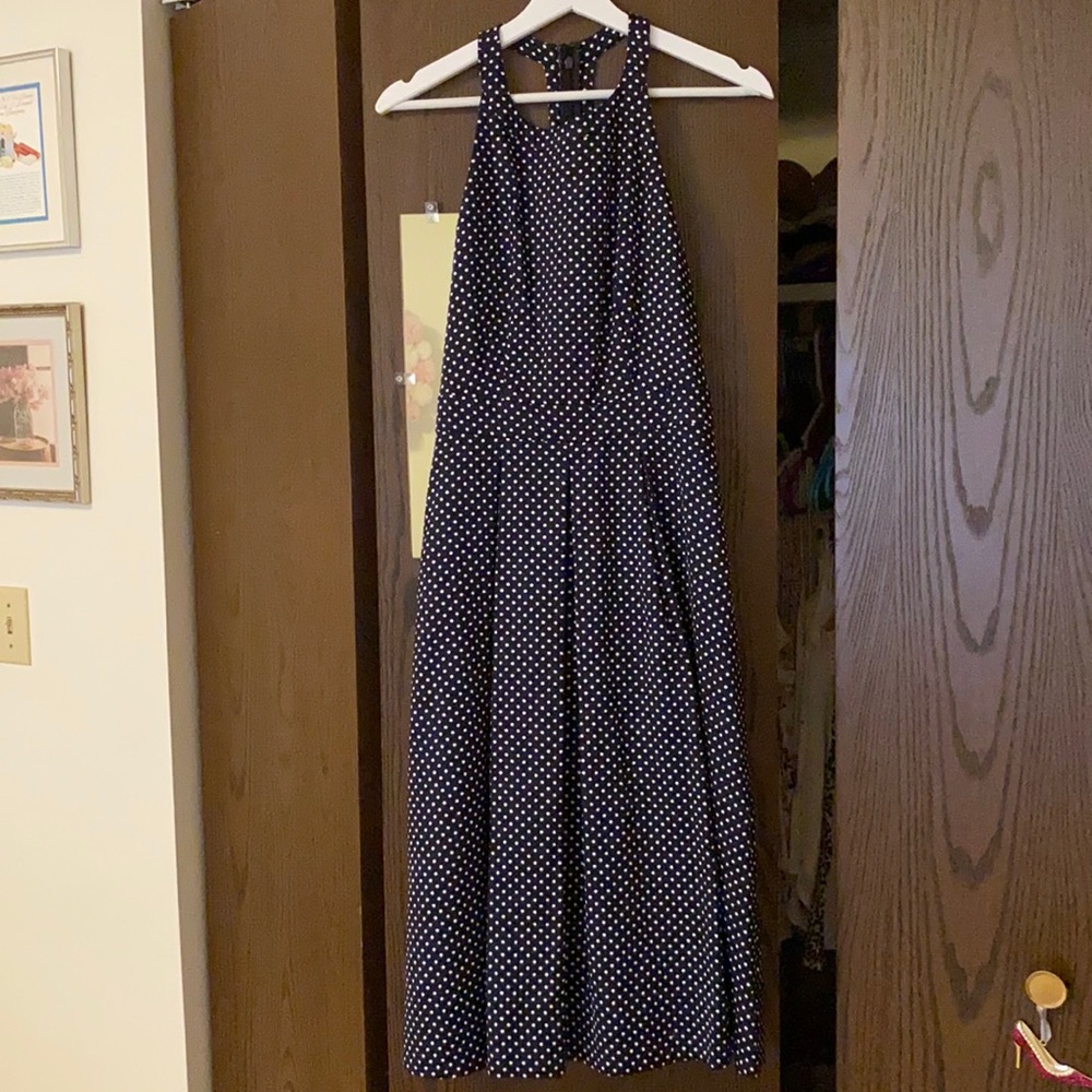 The Limited Polka Dot Midi Dress Size 0
